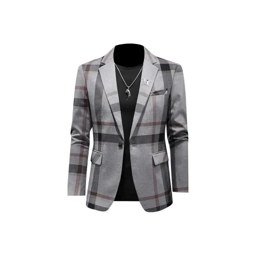 MG Серый Мужской Деловые костюмы