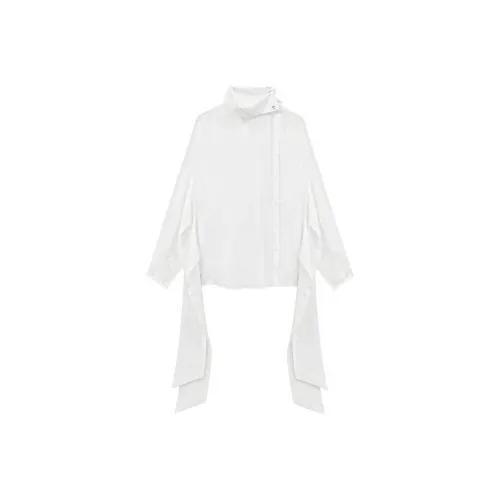 TREEMINGBIRD FW25 3 WAY Высокий воротник Обхватная рубашка Женская