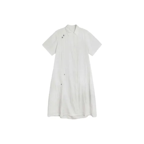 TREEMINGBIRD Короткий рукав Платье Женское