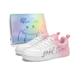 Белый Розовый (Граффити) [Полная длина Air Cushion Style]