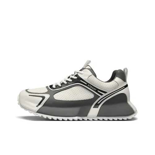 ST SAT Повседневная обувь Низкий топ Белый Серый Мужской