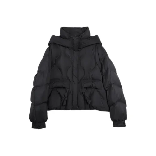 ELLE Черный Женский Пуховик