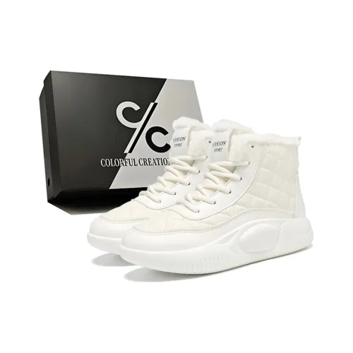 Colorful Creations Термический Увеличивающий Высоту Устойчивый к Износу Противоскользящий Crew Сноубутсы Женские