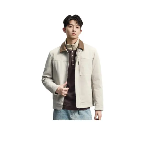 FAIRWHALE Бежевый Унисекс Пуховики