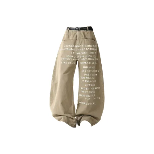 FA2LO Хаки Унисекс Джинсы