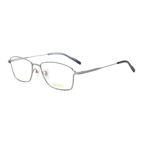 SEIKO Titanium Rectangular Оправы для очков Unisex Light Серый Синий