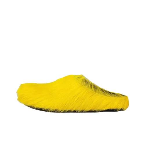 MARNI Fussbett Домашние тапочки Женские Желтые