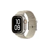 [Молочно-чайный] Позиционирование стиля H Саржа Нейлон Ремень