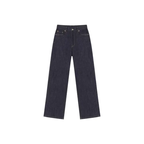 ROMI STUDIO Темно-синий женский джинсы