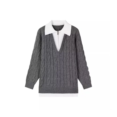 RED DRAGONFLY Серый Женские Свитера