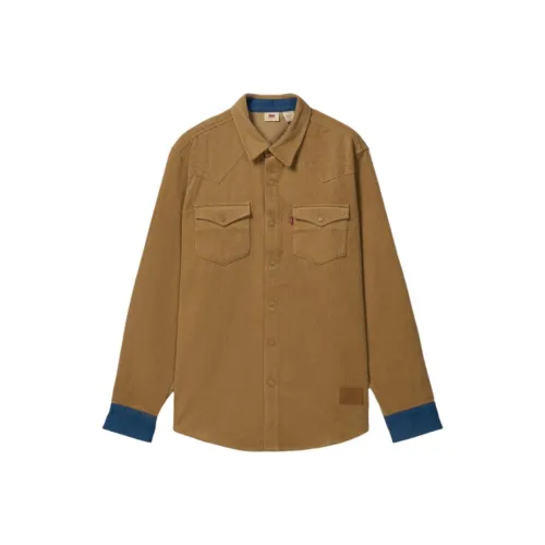 Levis Хаки Мужские Рубашки