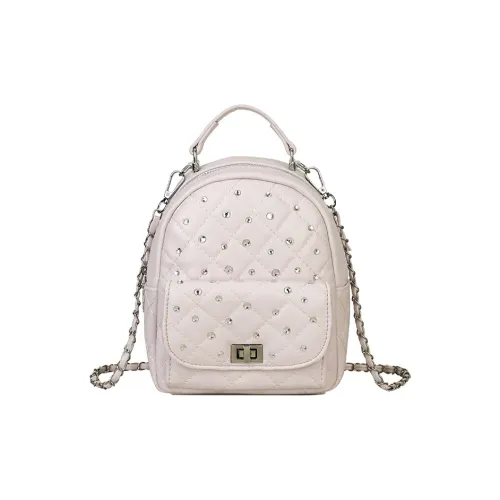 Kewuku ПУ (полиуретан) Рюкзак Стандартный Женские Белый Розовый Желтый Черный