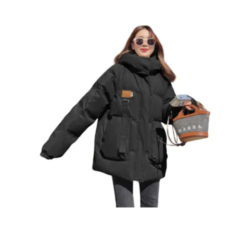 BONAS Черный Женский Пуховик