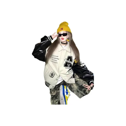 Mu Xiao Xin Бейсбольная куртка Женская