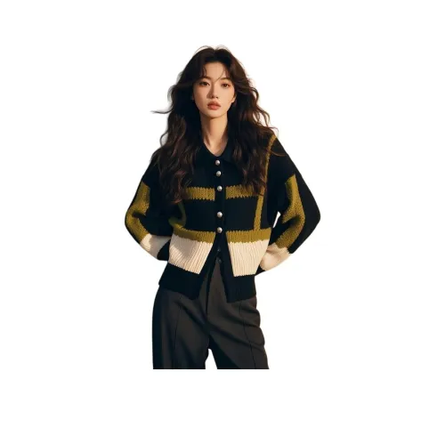 REMOULD Черный кардиган SHOP в одном стиле High quality Женская трикотажная одежда