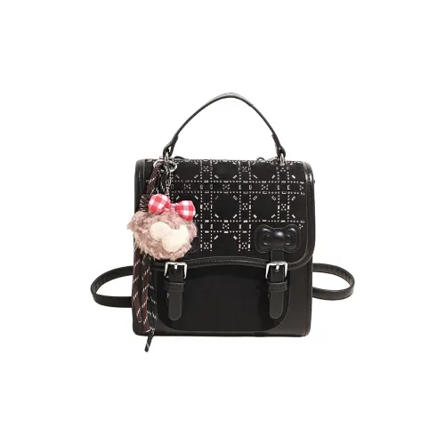 CAREELL ПУ (полиуретан) Рюкзак Стандартный Унисекс Черный Хаки Кофейный Коричневый