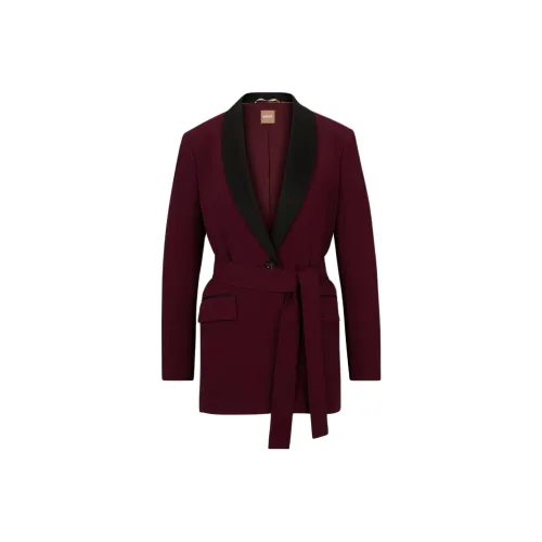 Hugo Boss Куртки и Пальто Женские Красные