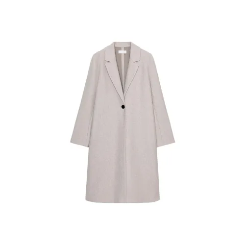 ZARA Пальто с принтом зебры и меха норки для женщин