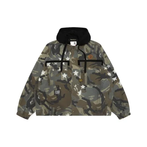 Aape Коричневый BWZ Мужские Куртки