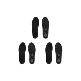 Конкурируйте с сильными запахами ног [Черный, 3 упаковки] Высокая эффективность антибактериальный 99%