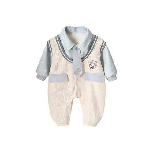 GOYN Светло-синий Малыш Комбинезоны Ползунки