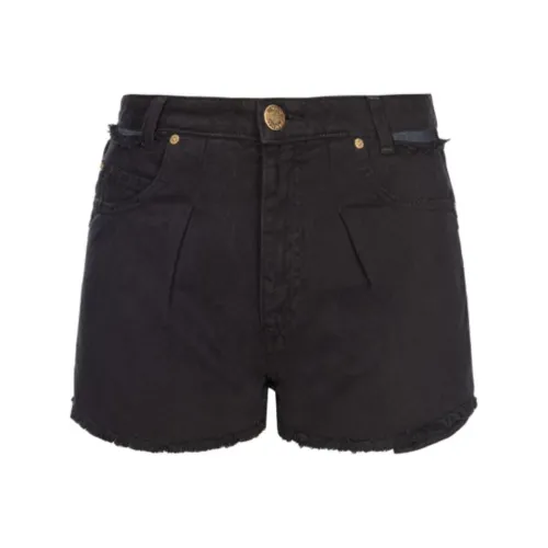 PINKO Черные Женские Джинсовые Шорты