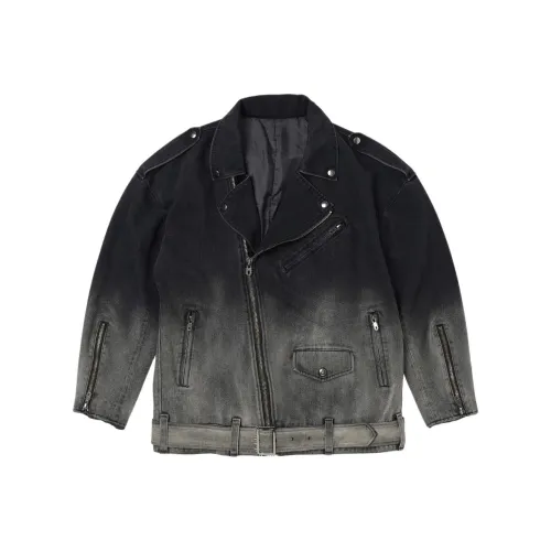 Yohji Yamamoto x DIANJUREN LIANMINGKUAN Человек-бензопила Коллаборация FW25 Ground Y Деним Куртка Унисекс