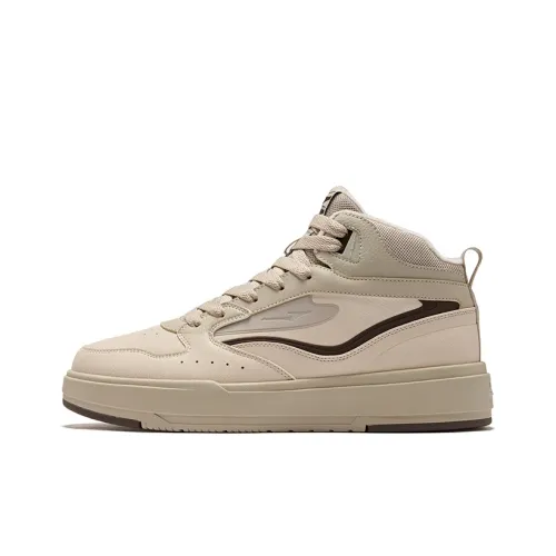 Erke No Double Lite Термические Износостойкие Высокие Кроссовки для Скейтбординга Мужские Теплый Лен Светлый Mist Серый