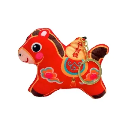 LOGISTAR Cute and Adorable Пони Плюшевый Брелок 11 см Высота