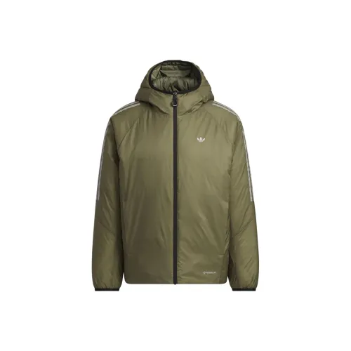 Adidas Originals FW25 PrimaLoft Стеганый хлопковый пуховик Мужской