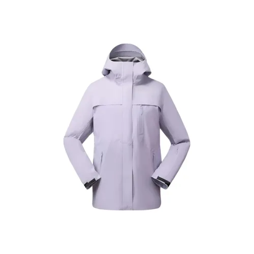 MOBI GARDEN Водонепроницаемый Ветрозащитный Дышащий Устойчивый к истиранию Защита от дождя Тройной слой ветровки Женские