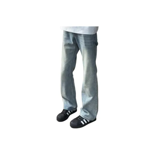 DAFK Light Blue Men's Jeans DAFK Светло-голубые мужские джинсы