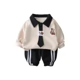 Бежевый комплект из двух частей