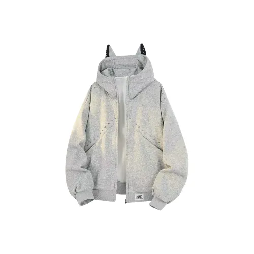 Wang Leshi Серый Женский Свитшот