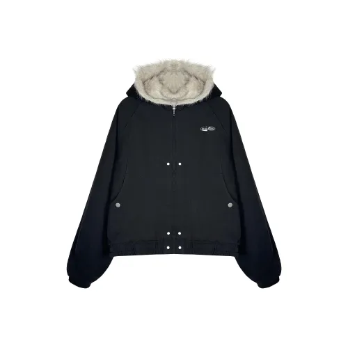 BEAR UNION Черный С подарками Съемная застежка-булавка Унисекс Куртки