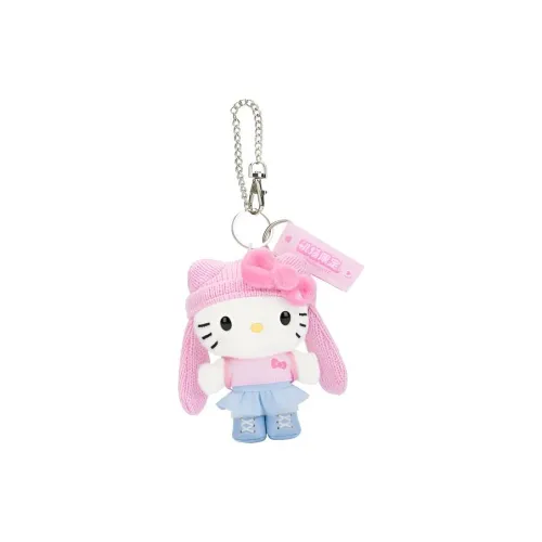 Санрио Hello Kitty Розовый Плюшевый Брелок Trumpets High