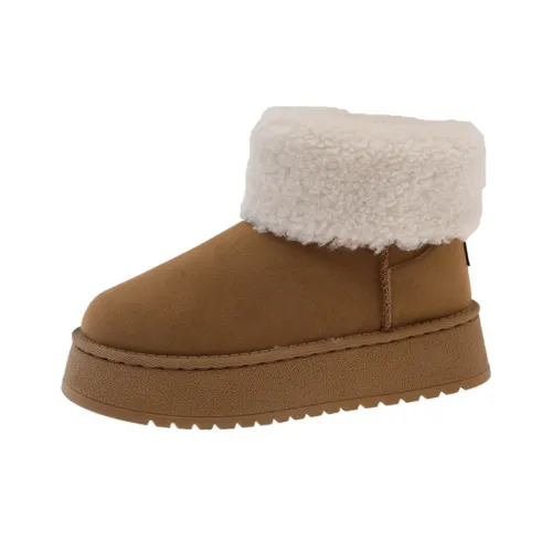 NX DOUGHNUT Термическая Увеличение Высоты Высокий Топ Утепленная Обувь Женская