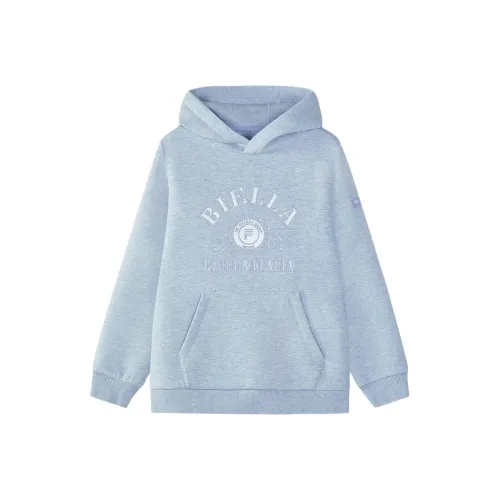 FILA KIDS Water Lily Blue Photinia Gray Kids Свитшоты