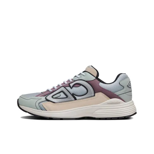 DIOR B30 CD Обувь Низкий Топ Повседневная обувь Мужская Серый Зеленый Бежевый