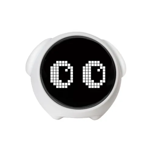 Черный Белый Электронный Механизм Будильник Унисекс