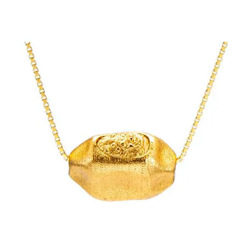 XLP STUDIO 925 стерлинговое серебро золото покрытие ожерелья женские