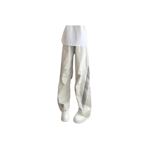 TUOFEI Бежевый Абрикос Унисекс Повседневные Штаны