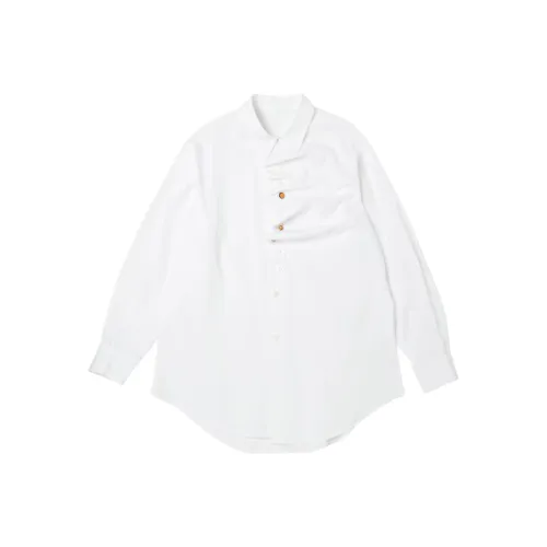 Yohji Yamamoto Человек-бензопила Коллаборация FW25 Ground Y Рубашка Унисекс