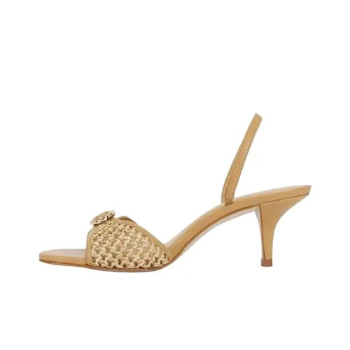 STEVE MADDEN САНДАЛЫ HENRIETTA One Ремень Сандалы 7 см Женские Золотые