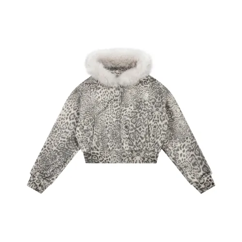 FDR Леопардовый принт Женские Свитшоты