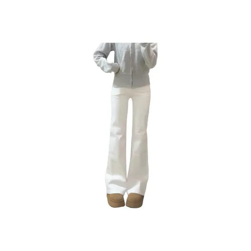 YINLEI Bright White Women's Jeans