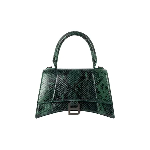 Коллекция Balenciaga Luggage Collection Сумка через плечо из коровьей кожи маленькая сумка женская зеленая