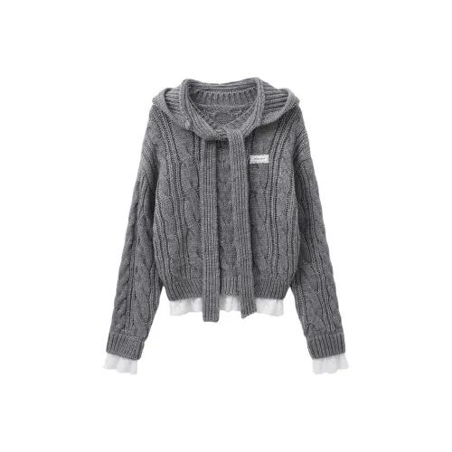 Another alley Серый Женский Трикотаж