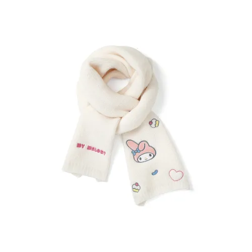 Sanrio Полиэстер Трикотаж Шарфы Женские