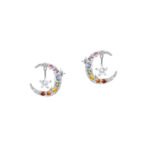 masw Серьги-гвоздики из медного сплава женские